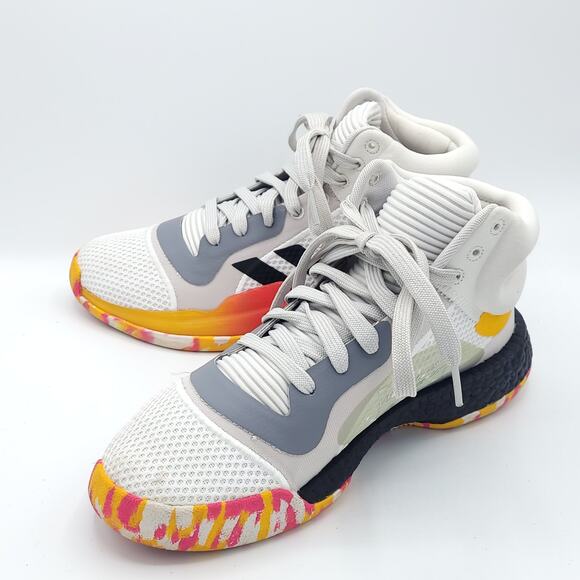 Adidas Marquee Boost White Basketball  G26212 mens size 7 main image 4
